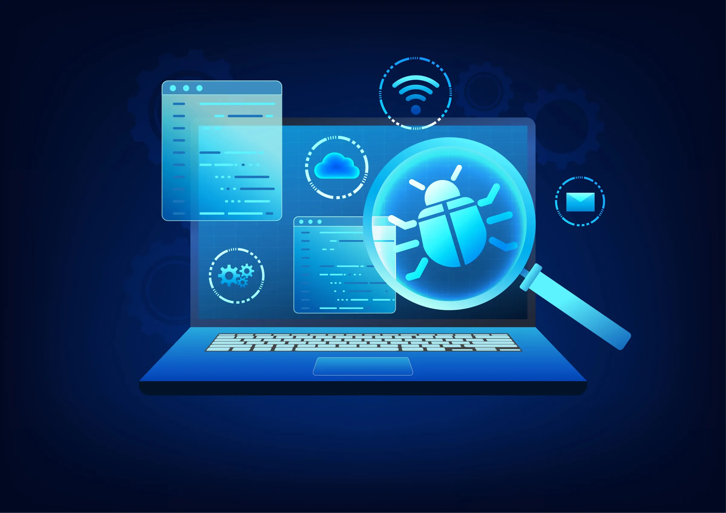 Trusted technology partnership visual